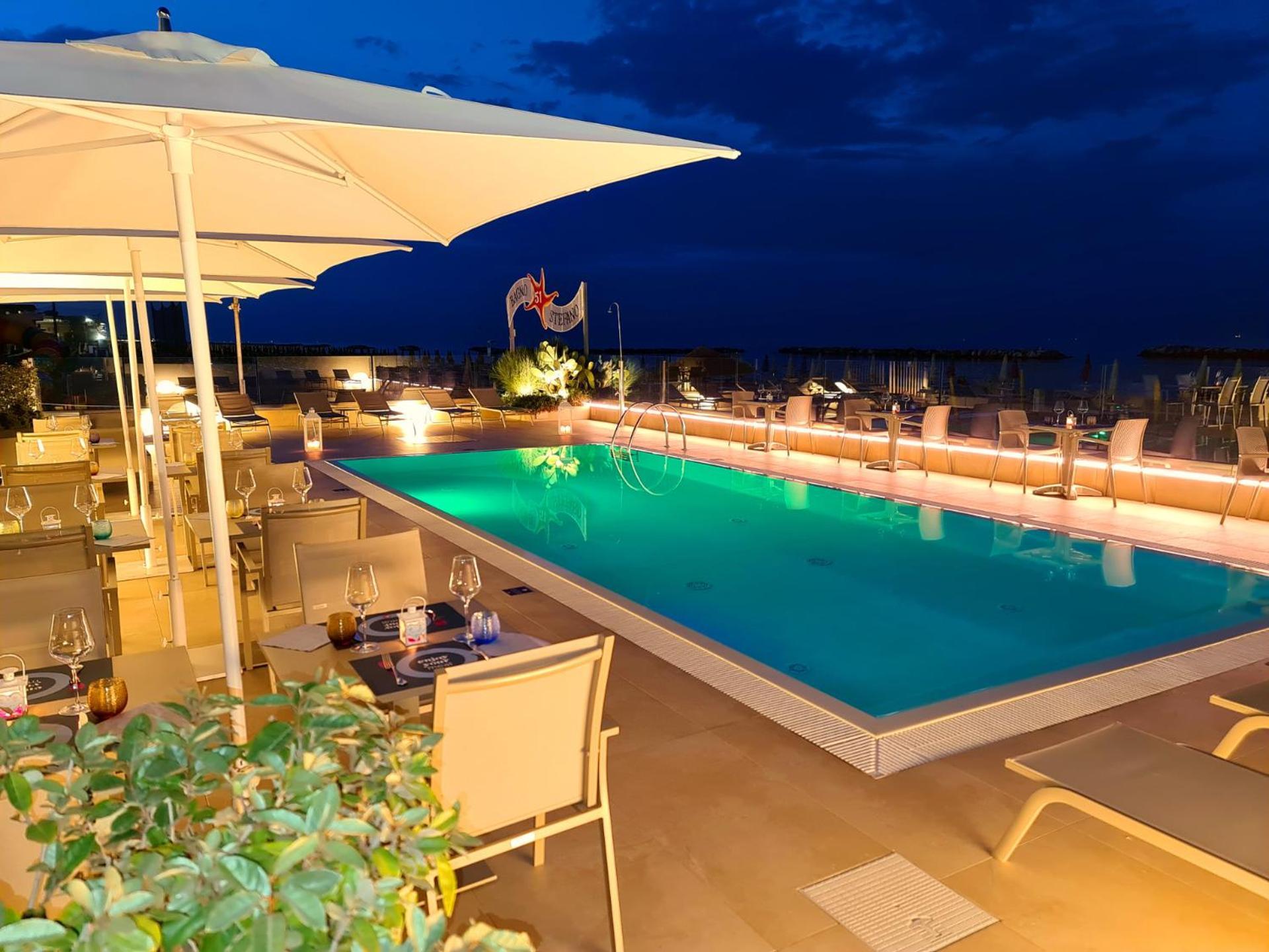 You & Me Beach Hotel Rimini Luaran gambar