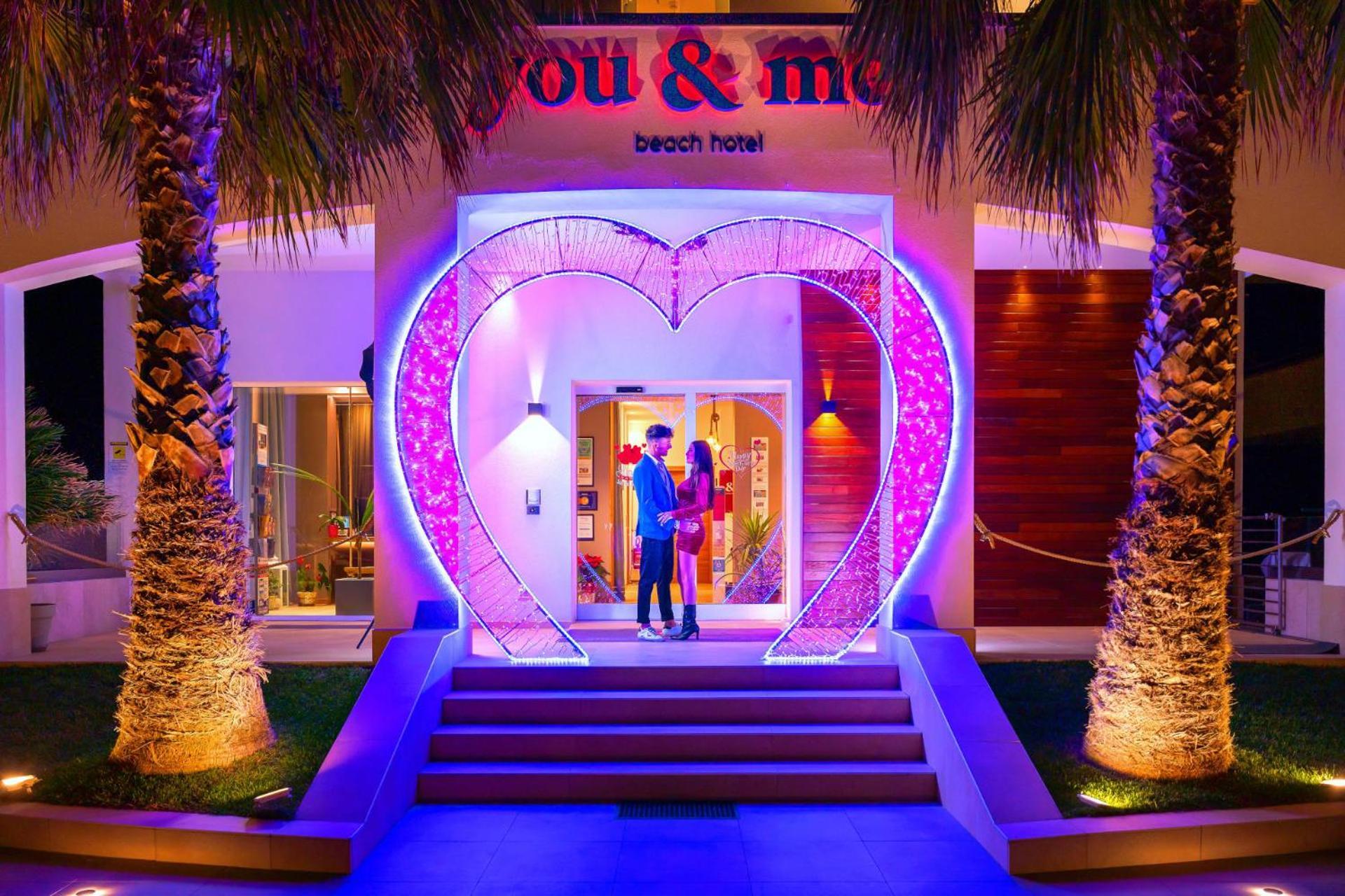 You & Me Beach Hotel Rimini Luaran gambar